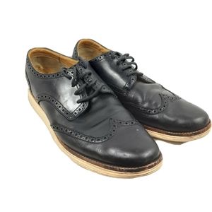 Cole Haan Mens Long Wing Tip Oxford Dress Shoes